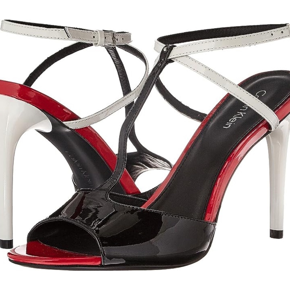 New with tags Calvin Klein leather sandals